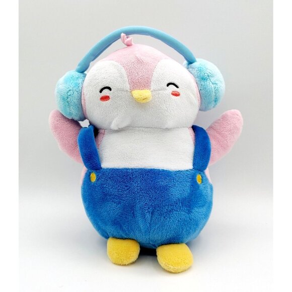 Pudgy Penguins lil Muff Plush Millie Stuffed Animal Earmuffs Headphones 9" - Picture 1 of 4